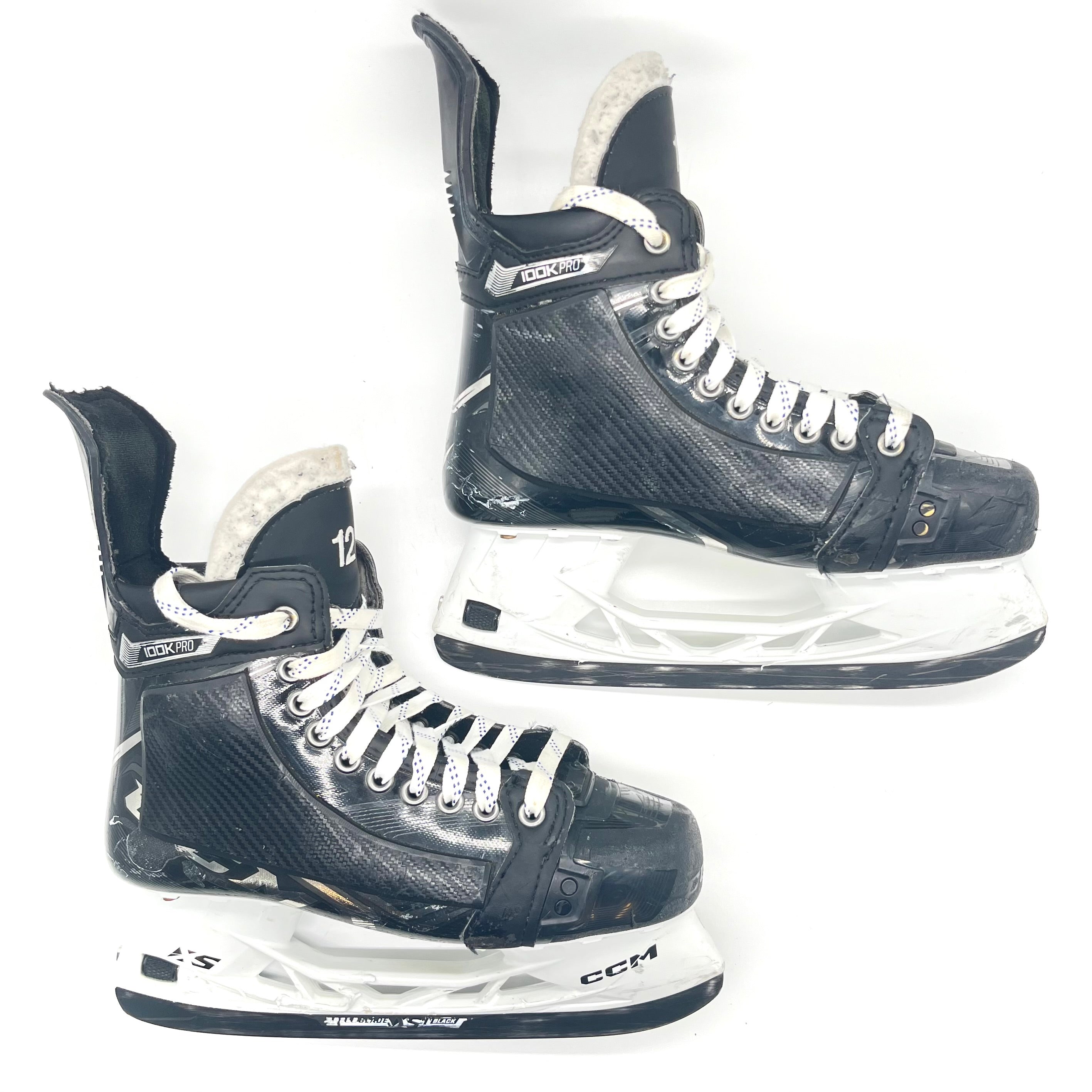 CCM Ribcor 100K Pro - Patins de hockey Pro Stock d'occasion - Taille 7,5
